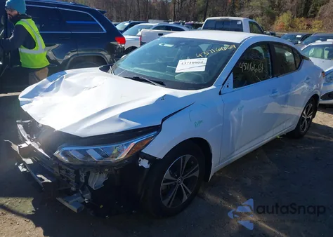 2021 Nissan Sentra Sv Xtronic Cvt from USA, damaged, VIN 3N1AB8CV1MY327509
